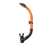 SCUBAPRO Escape Tuba semi-sec avec valve de purge et protection anti-éclaboussures, orange