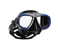 Scubapro Masque Zoom Noir/Bleu Kit de détendeur pour plongée en Eau Froide Unisex-Adult, Schwarz/Blau, One Size