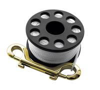 Scubapro Mini Reel Small With Rope And Brass Hook Multicolore