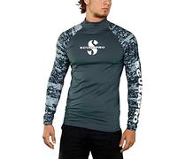 Scubapro Rash Guard GRAF Gris ML H-L Kit de détendeur pour plongée en Eau Froide Unisex-Adult, Graphite, L