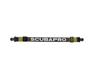 Scubapro Sangle Comfort Noir Jaune Kit de détendeur pour plongée en Eau Froide Unisex-Adult, Black/Yellow, One Size