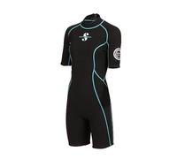 Scubapro Shorty Sport 2.0MM F-3XL Kit de détendeur pour plongée en Eau Froide Unisex-Adult, BlackTurquoise, 3XL