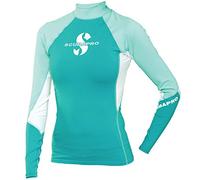 Scubapro Upf 80 T Flex Long Sleeve Rash Guard Bleu L Femme