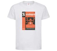 SCUBAPRO T-Shirt rétro 1963 WHI, MN XL