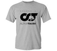 Scuderia Alphatauri Racing Logo Men's Grey T-Shirt Grey S
