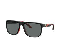 Scuderia Ferrari Homme Sunglass FZ6002U - Couleur du Monture: Noir mat, Couleur de Lentille: Polarisé Gris