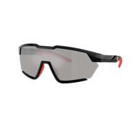 Scuderia Ferrari Homme Sunglass FZ6018U - Couleur du Monture: Noir, Couleur de Lentille: Gris Effet miroir