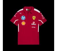 PUMA Scuderia Ferrari F1 Polo Équipe 2025 - Rouge - Taille : 3XL