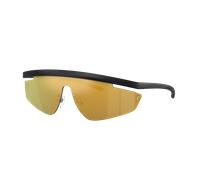 Scuderia Ferrari Unisex Sunglass FZ6001 - Couleur du Monture: Noir mat, Couleur de Lentille: Or effet miroir