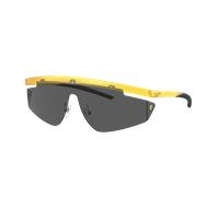 Ferrari Scuderia Unisex FZ6001 507/87 Lunettes de soleil Injecté Jaune Gris Géométrique Normale