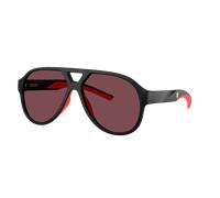 Scuderia Ferrari Unisex Sunglass FZ6014U - Couleur du Monture: Noir mat, Couleur de Lentille: Rouge Ferrari exclusif