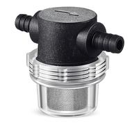 SCUDGOOD Filtre à eau à visser pour camping-car - Entrée/sortie NPSM - Avec 50 mailles en acier inoxydable - Remplacement de 0,9 cm