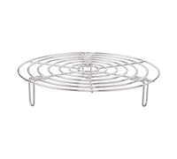 SCUDGOOD Grille en acier inoxydable pour soulever la vapeur dans les casseroles autocuiseur multifonction pour la cuisson en conserve - Racks de refroidissement pour la cuisson au four rond