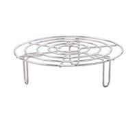 SCUDGOOD Grille en acier inoxydable pour soulever la vapeur dans les casseroles autocuiseur multifonction pour la cuisson en conserve - Racks de refroidissement pour la cuisson au four rond