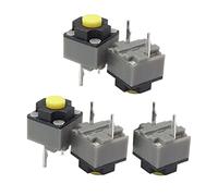 SCUDGOOD Lot de 5 boutons silencieux Kailh 6 x 6 x 7,3 mm pour souris sans fil 6 x 6 x 7,3 mm