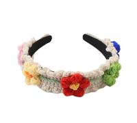 SCUDGOOD Serre-tête crocheté pour décorations de fête pour festivals de musique, accessoires de photomaton pour filles