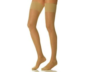 SCUDOTEX Bas Autofixant 70 Deniers Maille Tricotée Compression Décroissante Moyenne Mm Hg 15-18 Daino Taille 5