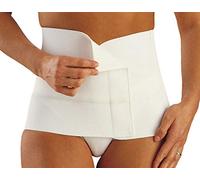 SCUDOTEX Ceinture Elastique Anatomique 3 Bandes Blanche Hauteur 24 cm Taille 5