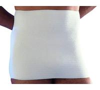 SCUDOTEX Ceinture Elastique Super Laine Couleur Blanche Hâteur 30 cm Taille 3