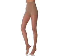 SCUDOTEX Collant 140 Deniers Maille Tricotée Compression Décroissante de Moyenne à Forte 19-22 Hg mm Couleur Glace Taille 2