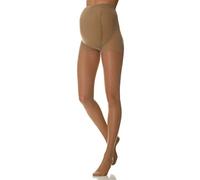 SCUDOTEX Collant de Grossesse 40 Deniers Maille Lisse Compression Décroissante Légère 7-9 Hg mm Couleur Daino Taille 2