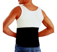 Scudotex Corset de soutien lombaire double réglage H 27cm Noir
