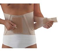 SCUDOTEX Corset Elastique Lombo Sacrée Double Cross Hauteur Couleur Naturale 32 cm Taille 6