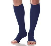 Scudotex Jambe unisexe, grand voyage, bout ouvert, bleu, taille 5