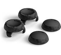 SCUF Poignées de Pouce pour Joystick de Contrôle - Pack 4 avec 2 Bases - Tactique - Joystick Thumb Grips Pour Xbox One et Xbox Series X|S, PS4, PS5, Nintendo Switch Contrôleur Pro - Noir