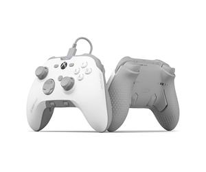 SCUF VALOR PRO - Manette Xbox Performance filaire - pagaies arrière personnalisables, déclencheurs instantanés, joylettes à effet hall, commandes audio, Xbox Series X|S, Xbox One, blanc