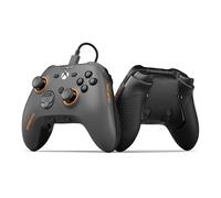 SCUF VALOR PRO Manette Xbox Performance Filaire - Palettes Arrière Personnalisables, Gâchettes Instantanées, Joysticks à Effet Hall, Commandes Audio, Xbox Series X|S, Xbox One, Windows PC - Gris Acier