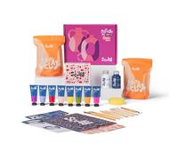 Sculpd Kit de poterie brillant avec tons floraux