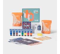 Sculpd - Le kit original de fabrication de bougies et de poterie - Ensemble complet d'art pour 2 personnes : argile séchée à l'air, cire de soja, parfum et outils - Cadeau pour adultes, adolescents