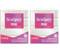 Sculpey 2 once-perle FBA_P3900-5101, Perlé (Lot de 2)