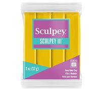 Eberhard Faber Argile polymère Sculpey III 2 onces Jaune