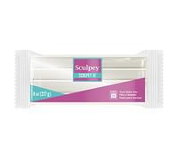 Sculpey III® Argile polymère pour cuisson au four, argent, non toxique, barre de 237 ml