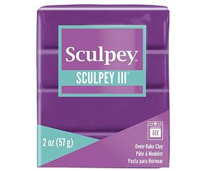 Sculpey III Polymer Clay 2oz-Violet