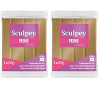 Sculpey Pâte à Modeler, Doré Vieilli (Lot de 2)