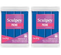 Sculpey Pate Premo 56 grs Bleu Cobalt (Lot de 2)