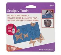 Sculpey Polyform Liquid Silicone Bakeable Mold W/Squeegee-Geo Butterfly, Divers, 15 x 15 cm