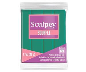 Sculpey Polyform Pâte SU 6323 48gr Soufflé Jade 157572 6 x 5 cm