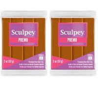 Sculpey Polyform Premo (Raw Sienna) (Lot de 2)