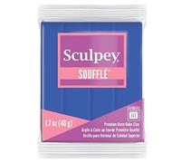 Polyform Sculpey Soufflé Argile Sculptante, Centaurée Bleuet, 1,7oz, 48 gr