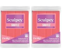 Sculpey Polyform Soufflé Argile Sculptante, Mandarine, 1,7oz, 48 gr (Lot de 2)