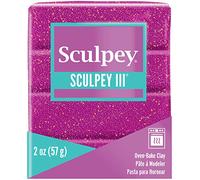 Artemio Pâte polymère Sculpey 57 g – violet pailleté (Violet G)