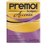 Premo Sculpey- Sculpey Accent, PE02 5055, Doré, OSFA