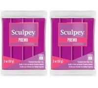 Sculpey Premo Pâte à Modeler, Fuchsia, Fuchsia (Lot de 2)