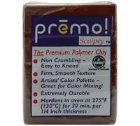 Sculpey Premo Polymer Clay 2oz-Burnt Umber