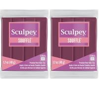Sculpey Souffle Clay 2oz-Cabernet (Lot de 2)