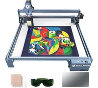 SCULPFUN 5W Gravure laser, Machine de Gravure Laser 5W, Découpe de Gravure Laser sur Bois, Mise au Point Rapide, Structure Métallique, grande zone de sculpture 410 x 415mm